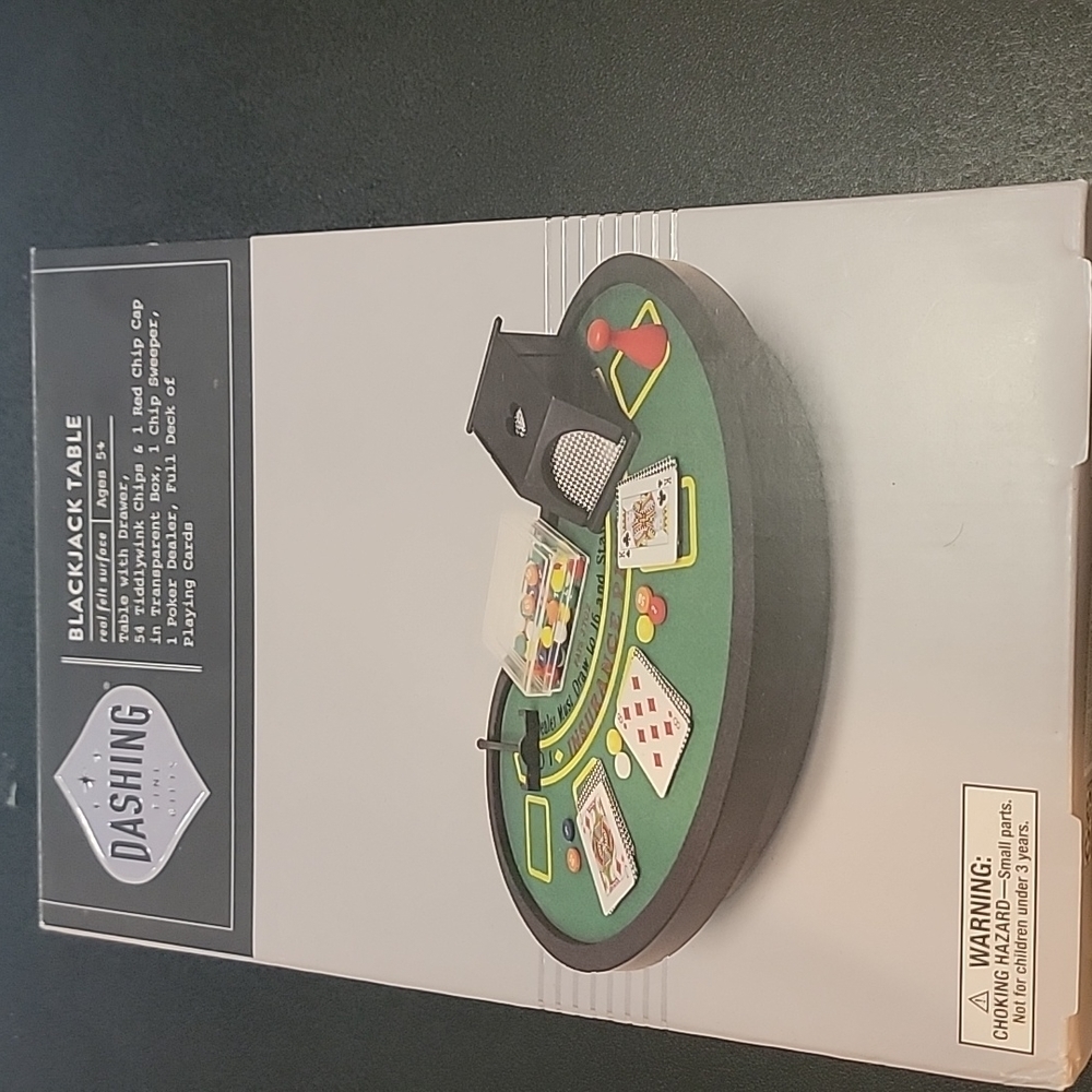 Blackjack mini table